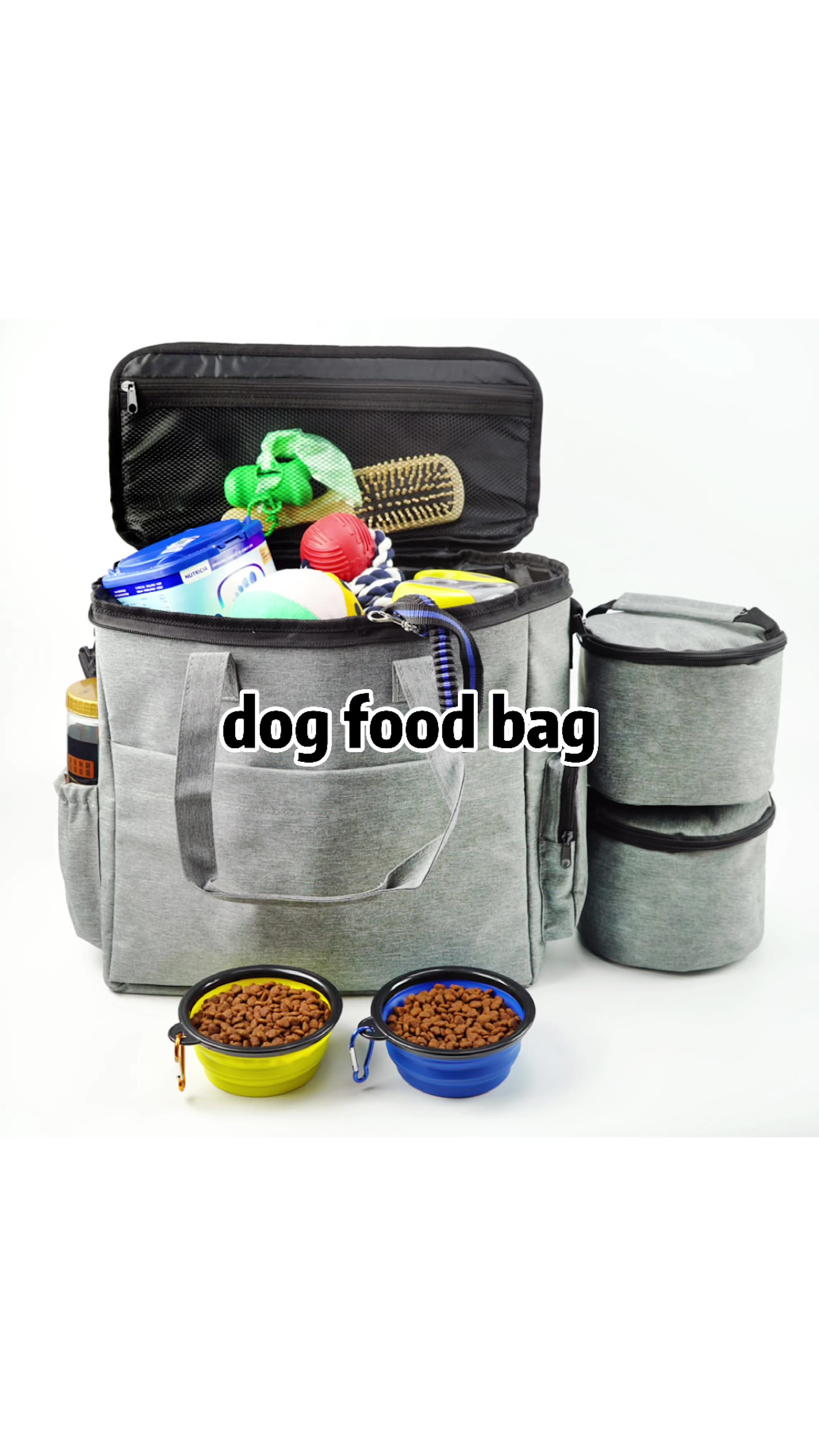  Cotton SGS Travel Dog Food Carrier 12in Week Away Dog Backpack Manufactures