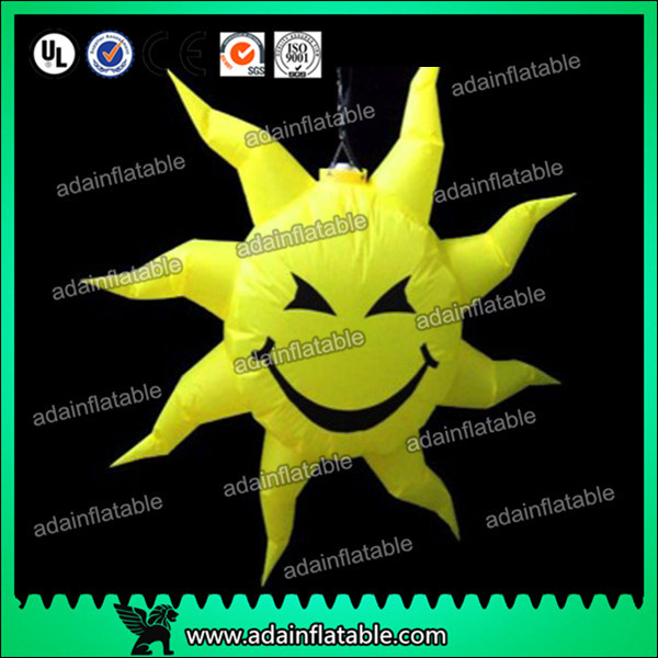  Party Hanging Decoration Inflatable Smile Sun Customizd Sun Sphere Manufactures