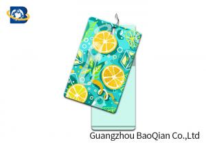  Colourful Fruit 3D Picture Lenticular Luggage Tags , Custom Hang Tags With 3D Flip Effect Manufactures