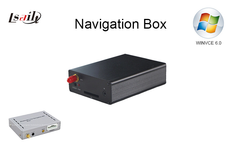 China GPS Navigation System Portable Car Navigation Box with SD Card on sale