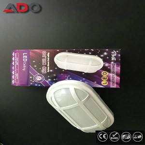  White PP ABS ROHS 20 W Bathroom LED Oval Bulkhead Lamp Manufactures