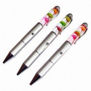  Light-up Pens with Liquid Motion, Measuring 15 x 145mm Manufactures