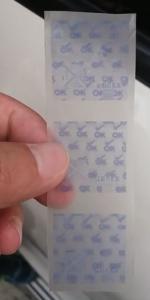  OK3D PP material lenticular printing High resolution 3d dot printing label Manufactures