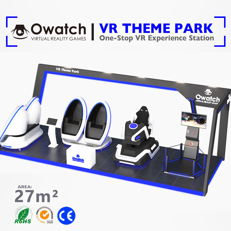  Entertainment project design vr equipment Coin System VR theme park ride Manufactures