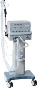  4 Wheels Breathing Ventilator Machine , Medical Breathing Machine 12.1" TFT LCD Screen Manufactures