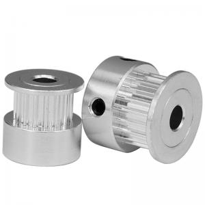  Silver GT2 Pitch 2mm Width 6mm 2GT 16 Tooth Pulley Aluminum alloy Manufactures