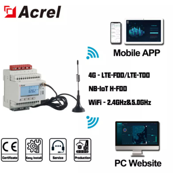 ADW300 Acrel Wireless Energy Meter Iot Energy Management Platform For Microgrid Manufactures