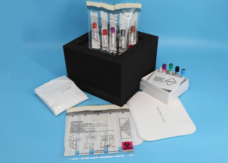  Specimen Box Kits IATA Approved Special Sample Packaging For Air Transport Manufactures