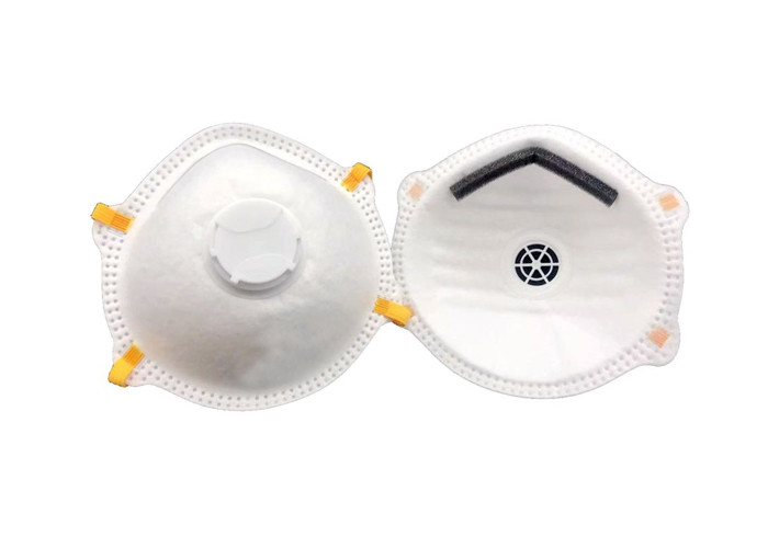 Buy cheap Adjustable Nosepiece Disposable Respirator Mask Easy Breathing With Valve from wholesalers