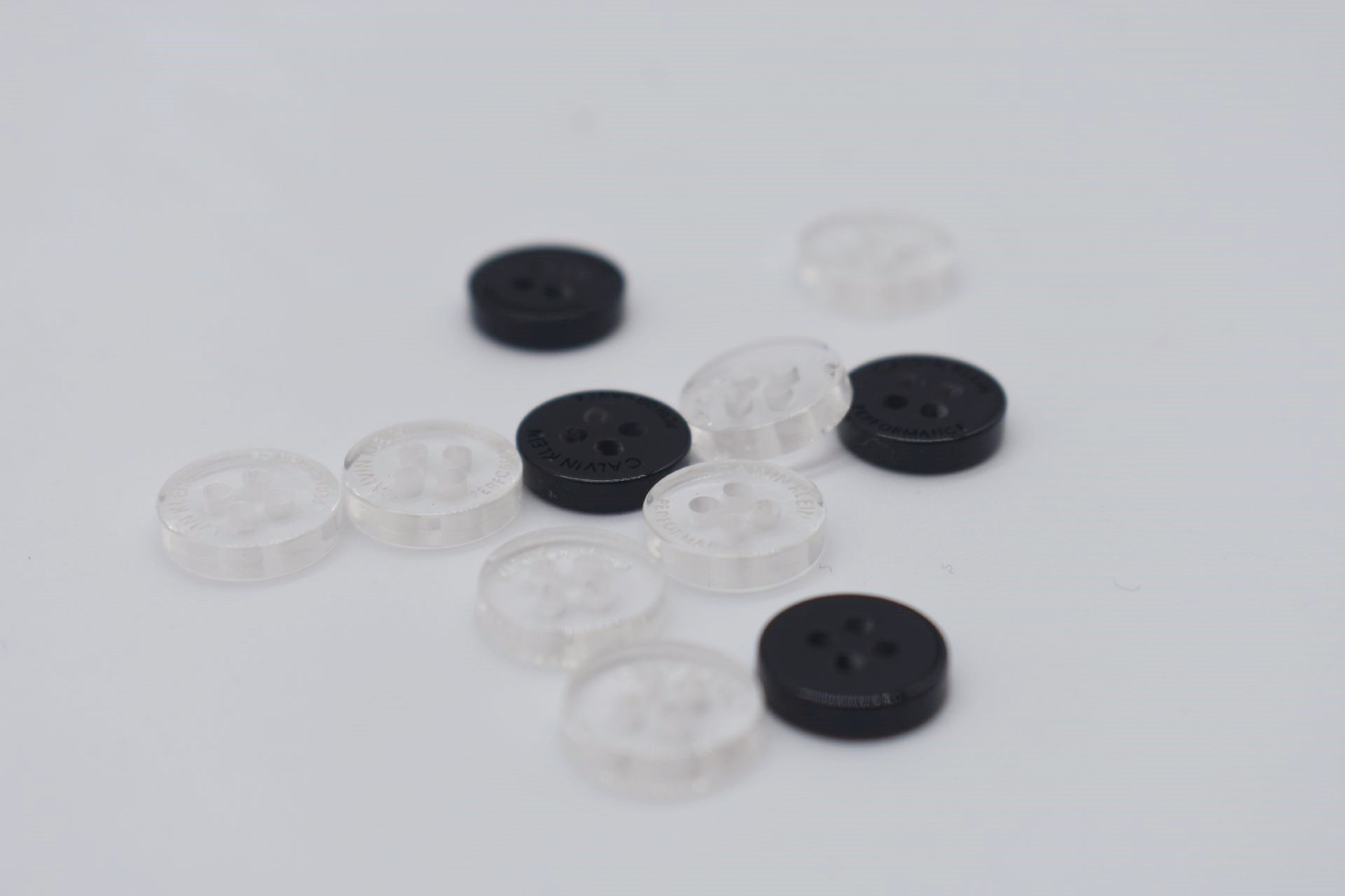 Buy cheap Clear Plastic Garment Buttons Lettering Words 12L For Shirt Dress from wholesalers