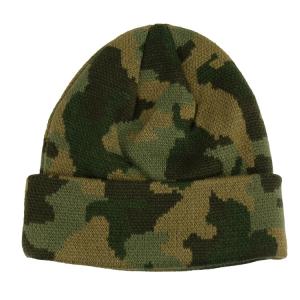  Custom Made Camouflage Knit Beanie Hats For Guys 56-60cm Size Breathable Manufactures