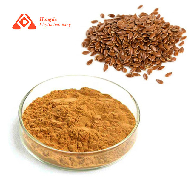 China 20% Lignans Flax Seed Extract Powder For Lose Weight HPLC on sale