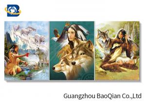  OEM Printing Service For Wall Decorative Picture , 3d Lenticular Picture Manufactures