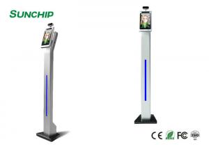  8" Touchless Biometrics Face Recognition Infrared Thermometer Manufactures
