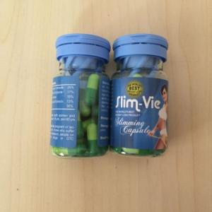China Safest Effective Slim Vie Diet Pills , Weight Loss Management Pills Green Color on sale