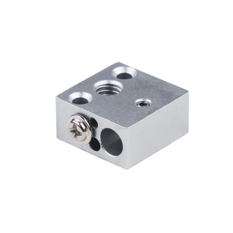  Aluminum Alloy 20*20*10mm 7g 3D Printer Heating Block Use For CR10 Manufactures