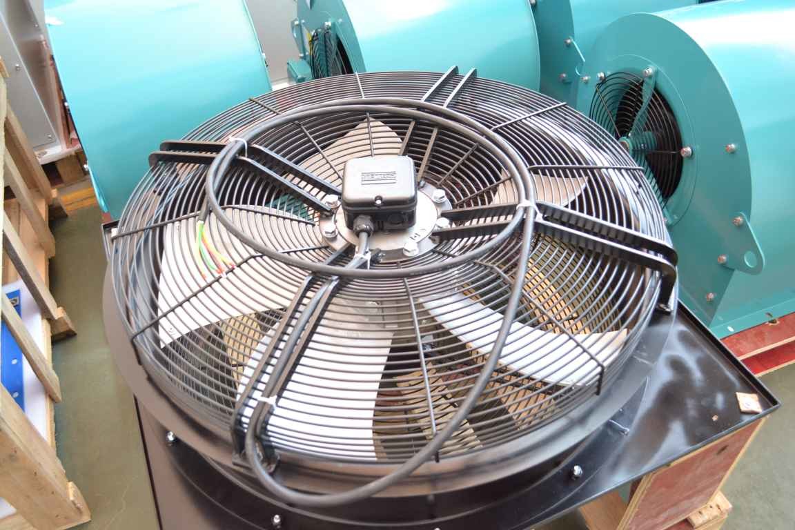  Aluminium Alloy Blade 643rpm Axial Cooling Fan 119 Pa 800mm Blade Manufactures