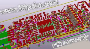  Brush Card Machine PCBA Electronic Assembly - Grande Be Professional About PCB &amp; PCBA Manufactures