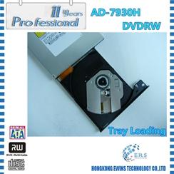 China Brand New 9.5mm Internal SATA dvd Duplicator/ DVD Burner Drive ad-7930h on sale