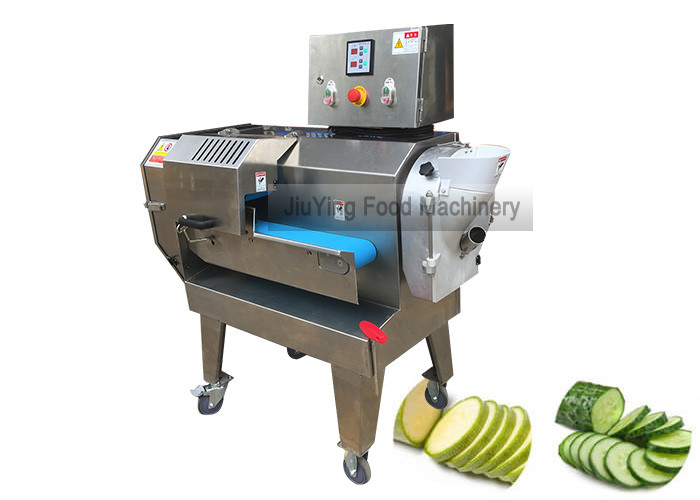 Double Commercial Leaf Vegetable Slicing Machine For Potato Root Multi Functional Cutting Equipment