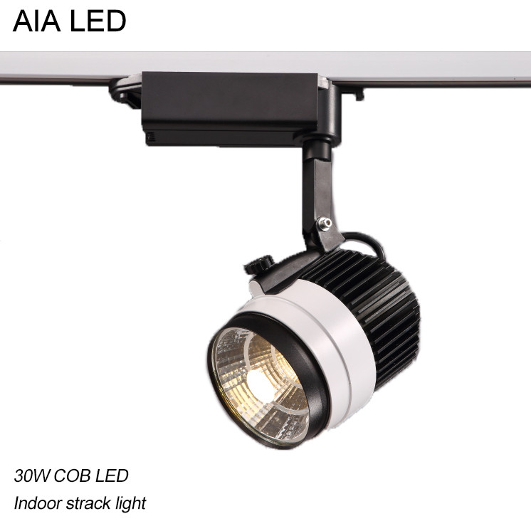  Creechip aluminum COB LED 30W Track light/LED track lamp for pictures decoration Manufactures