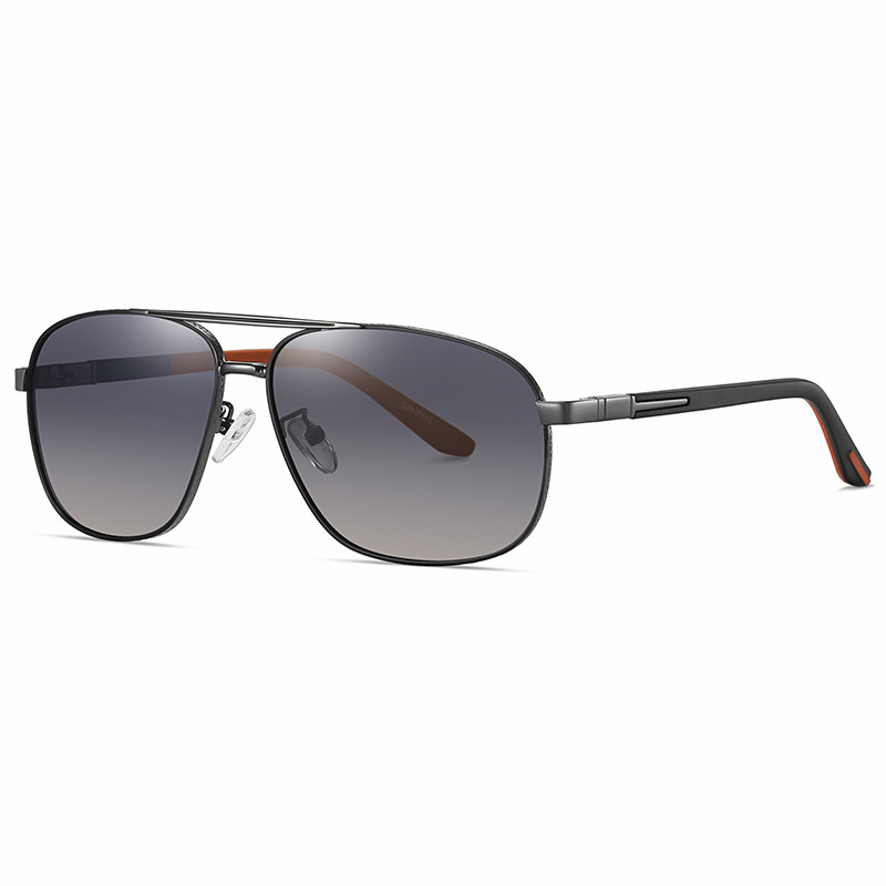  Custom metal polarized sunglasses 5.70 Inches , Men Women Universal Eyewear Manufactures