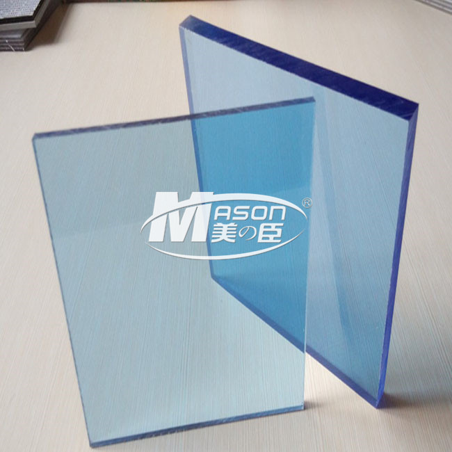  1220x2440mm Clear Polycarbonate Sheet 3mm Solid PC Plastic Board Manufactures