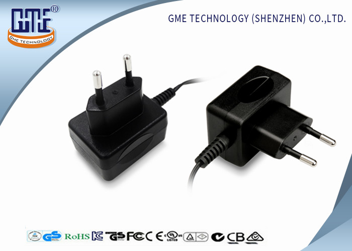  GME EU 12V 500mA switching wall plug power supply with CE ROHS CB GS certificates Manufactures
