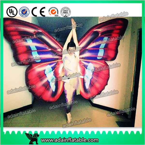  Custom Inflatable Cartoon Characters , Digital Printing Inflatable Butterfly Wing Model Manufactures