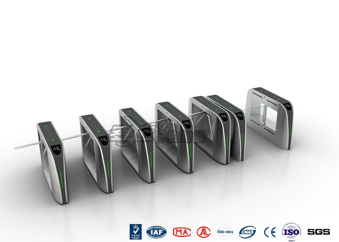  Stainless Steel Electronic Access Control Turnstiles Gate Personalized Design Manufactures