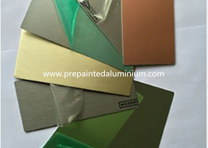 Sliver Reflective Aluminum Mirror Sheet Used For Ceiling / Elevator / Microwave Oven