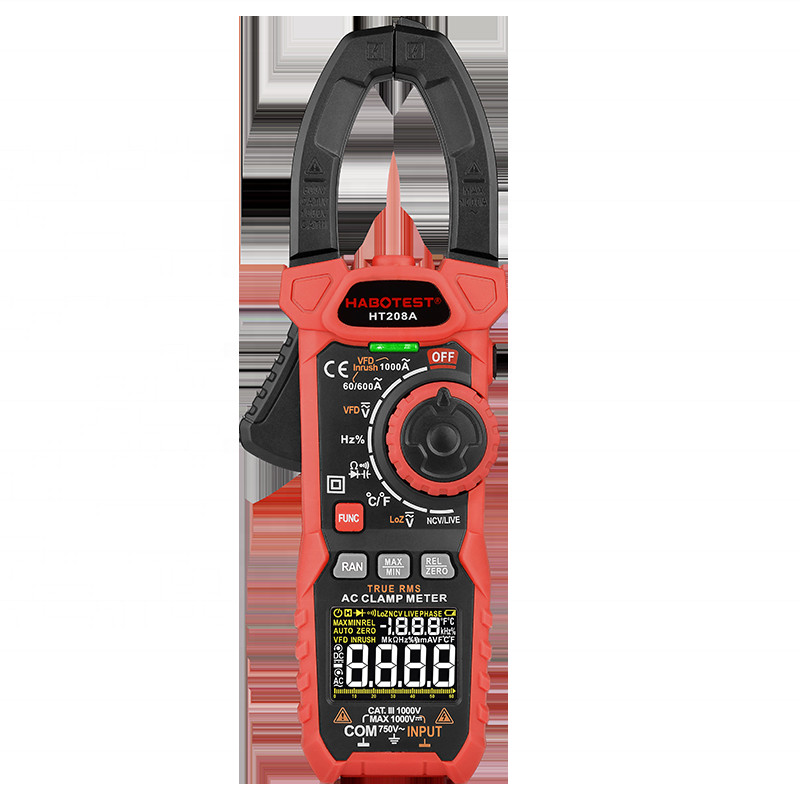 Buy cheap 1000A 100mF 60M Ohs Digital Clamp Meter Multimeter from wholesalers