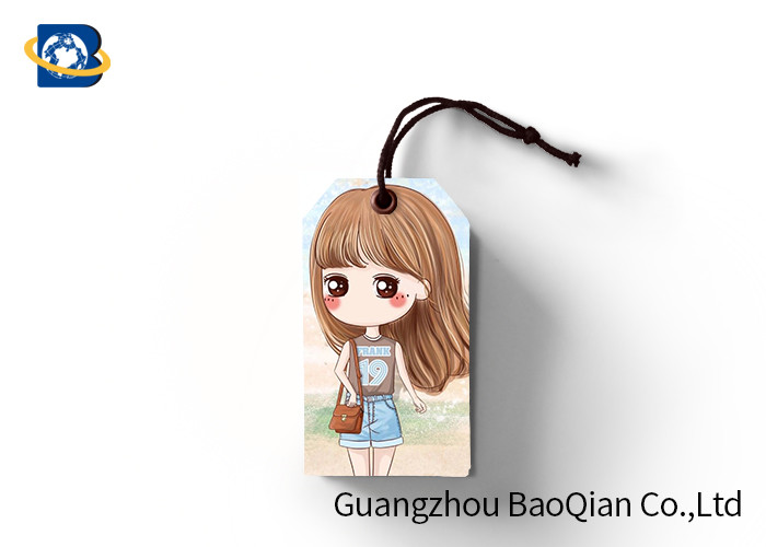  Cartoon 3D Picture Custom Printed Hang Tags , Personalized Hang Tags For Clothing Manufactures