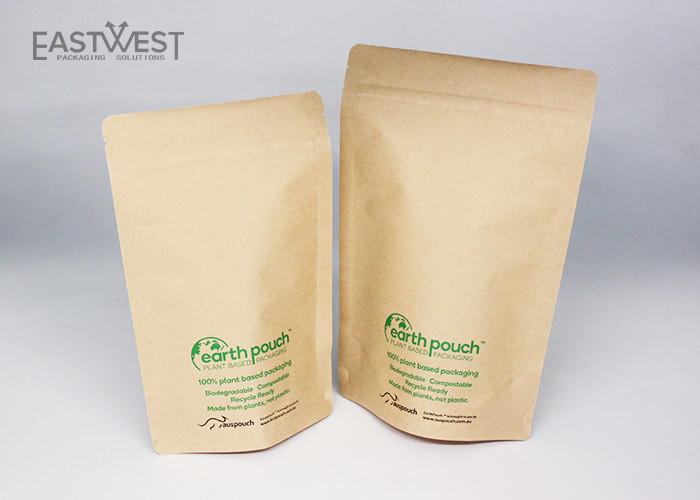 Quality Snack Biodegradable Stand Up Pouches Recyclable Compostable Food Packaging Bags for sale