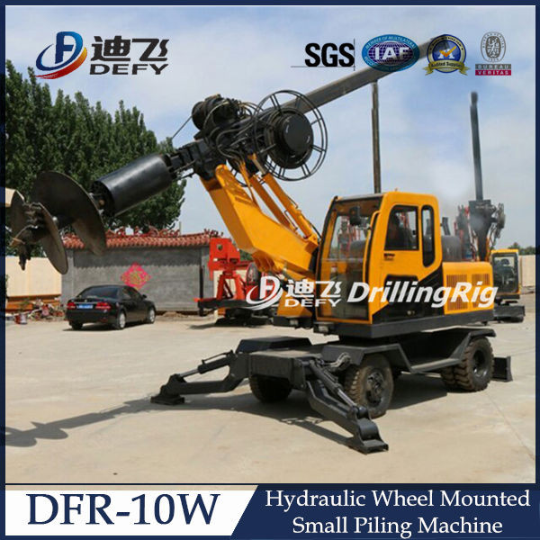 China High Quality Hydraulic Pile Driving Machine DFR-10W on sale
