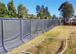 Sound Insulation Portable Noise Barriers 3' x 12' x 2pcs for 6'x12' temporary fence Manufactures