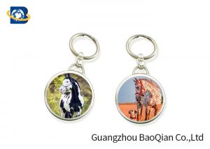  3D Lenticular Keychain Lovely Horse Keyrings Printing Services For Promotional Gift Manufactures