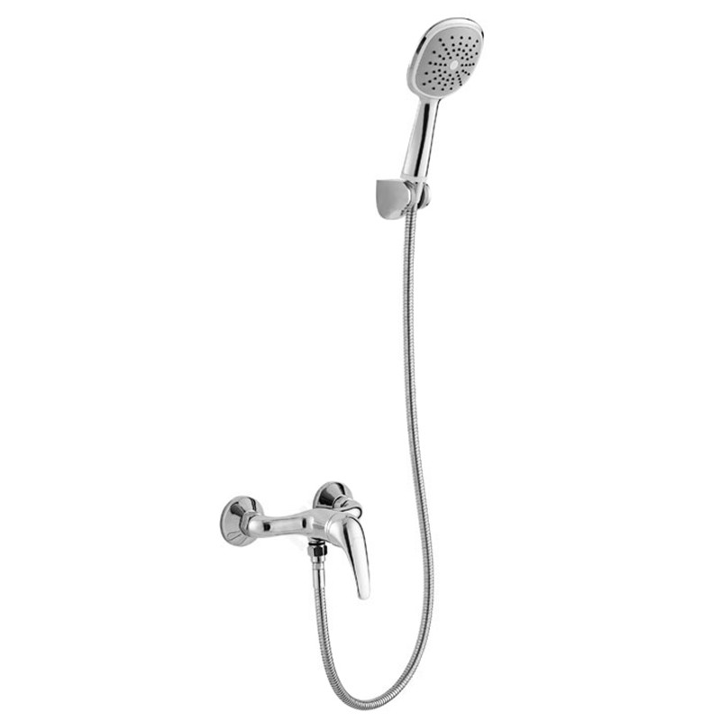 China Bathroom Hand Shower ABS Multifunction Wall Chrome Brass Shower Set Body China Manufacturer on sale