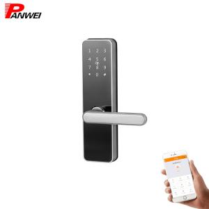  Smart Code Electronic Keypad Door Lock , Entrance Door Locks Brushed Finish Manufactures