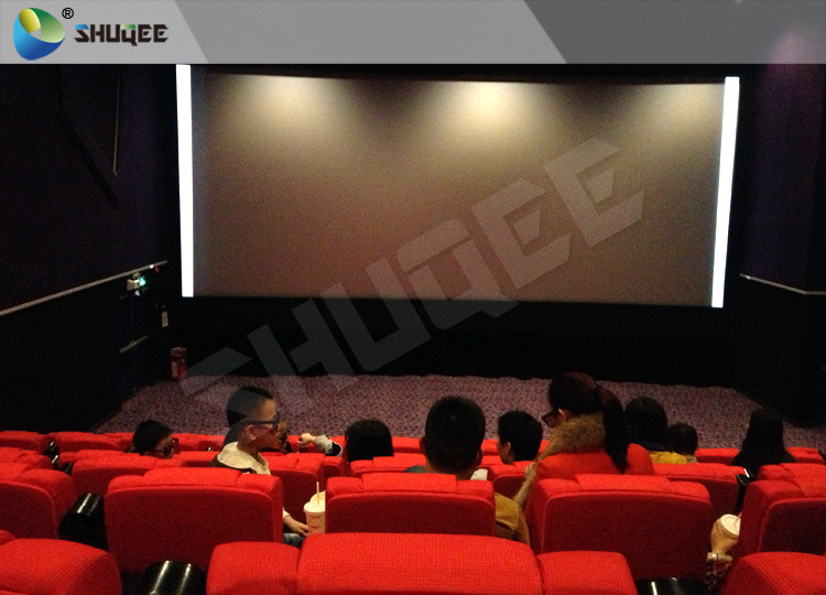  High Class Sound Vibration Cinema With 2K Projector Silver Screen Manufactures