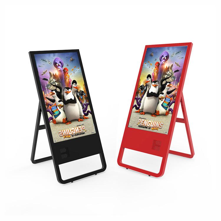 TFT LCD Interactive Queue Management Kiosk With Casters