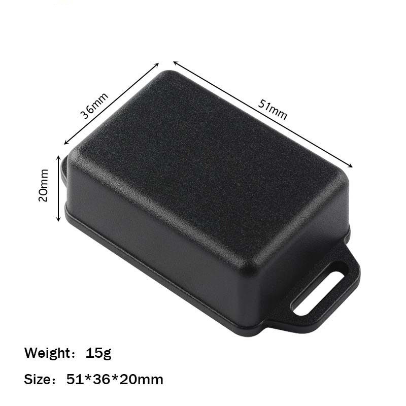 51*36*20mm ABS Plastic Electronics Enclosure Junction Box For PCB And Gps Tracker Manufactures