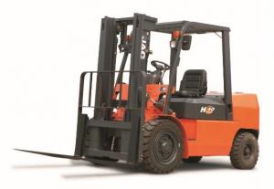  High Efficiency Counterbalance Forklift Truck 4 Ton Capacity 3m - 6m Lift Height Manufactures