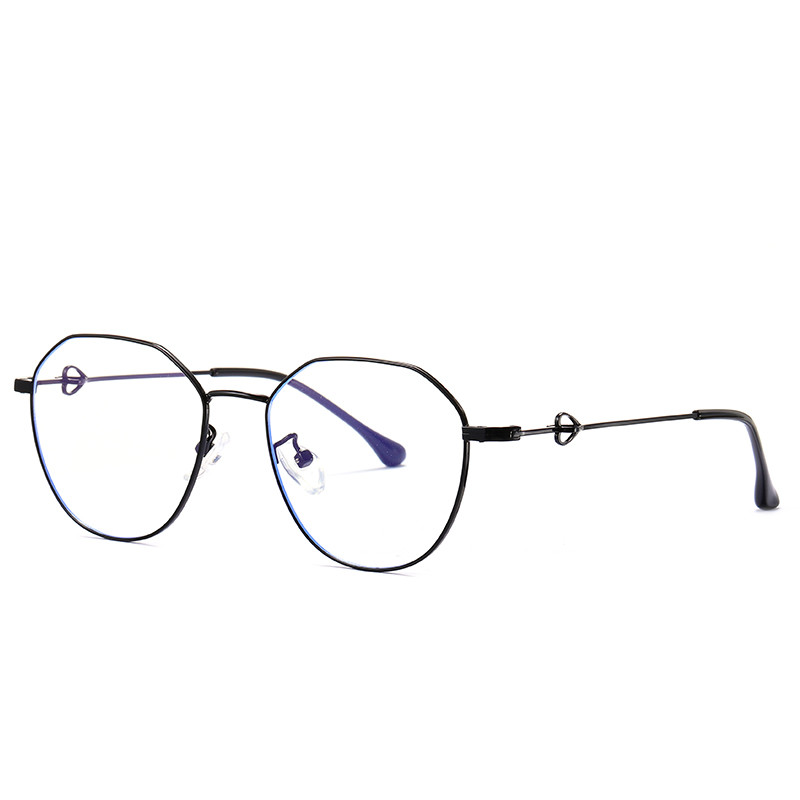  Anti Blue Light Acetate Metal Glasses Optical Eyeglasses Frames PC Lens Manufactures