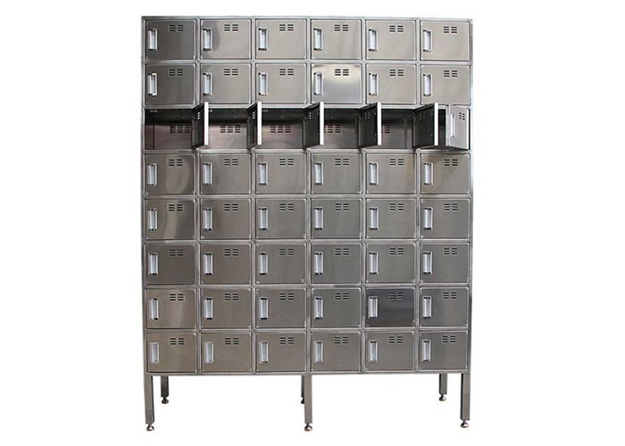 China Customized Stainless Steel Change Shoes Rack/ Shoes Change Cabinet on sale