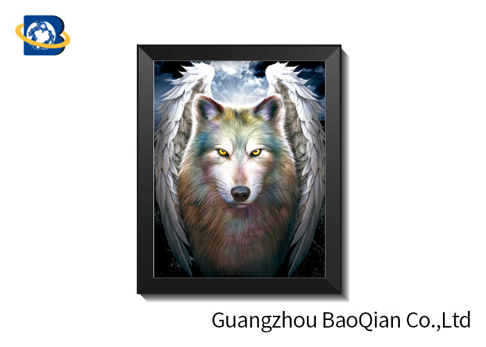 Printed 30 X 40cm PET Plastic 3D Lenticular Pictures For Promotional Gift