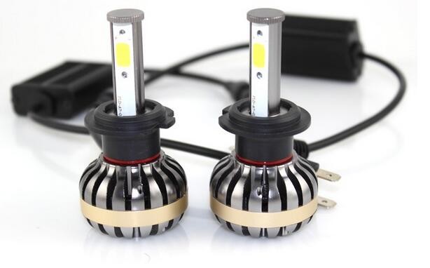 China Brightest 9005 9007 H13 H4 Car LED Headlight Bulbs , Hb3 9005 Halogen Replacement Bulb on sale