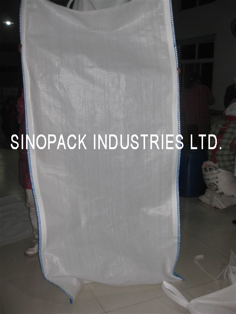 China Tall U-Panel Big Bag FIBC , UV Treated Cement Polypropylene Jumbo Bags on sale