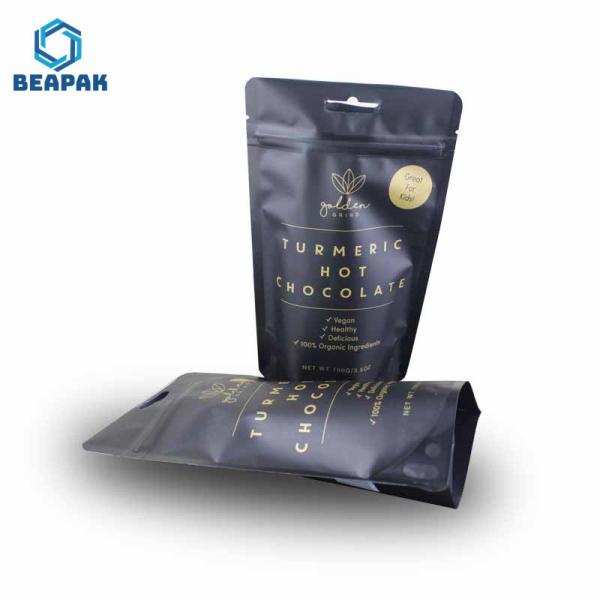 Quality Aluminium Foil Laminated Mylar Stand Up Coffee Pouches for sale
