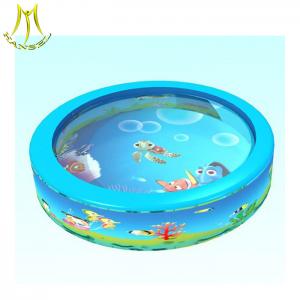 China Hansel   kid indoor jungle gym play ground games for fun park jumping water bed on sale